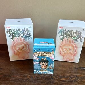 Pop Mart Big into Energy Figure and The Monsters One Piece -- Get all 3